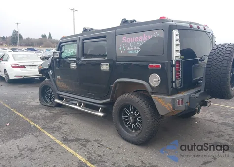 2007 Hummer H2 Suv z USA, uszkodzony, nr VIN 5GRGN23U07H100121